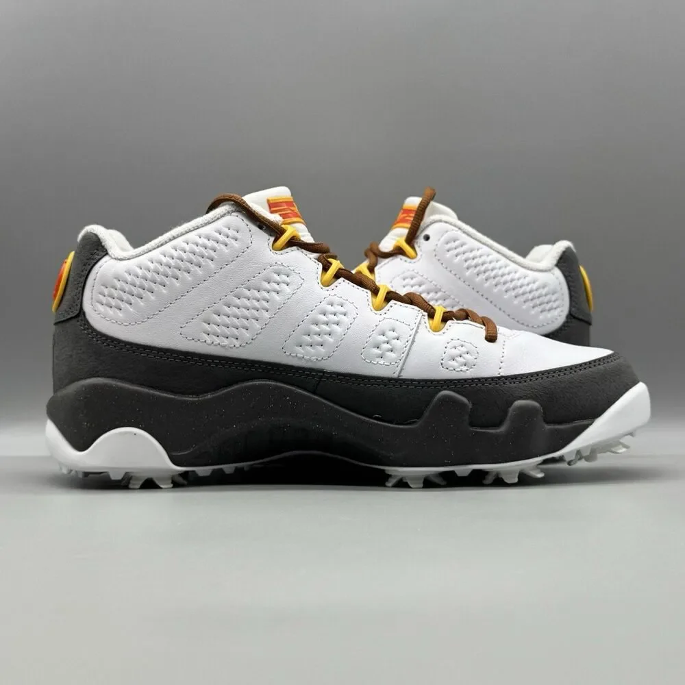 Nike Air Jordan 9 Golf Low US Open Size 7.5 Men's (FN6931-100) White Grey NEW